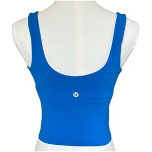 Lululemon Align Tank Blue Built-In Shelf Bra Cropped Size 4